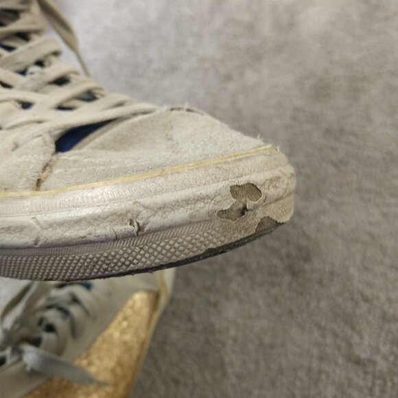 Golden Goode Slide Flag LTD Sneakers Distressed Designer Skate Shoes - Picture 16 of 16